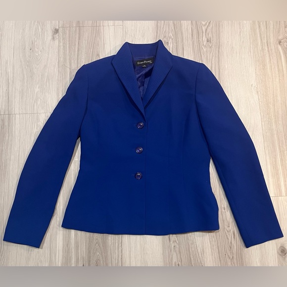 Evan Picone Jackets & Blazers - Evan picone‎ Elegant Blue Women's Blazer